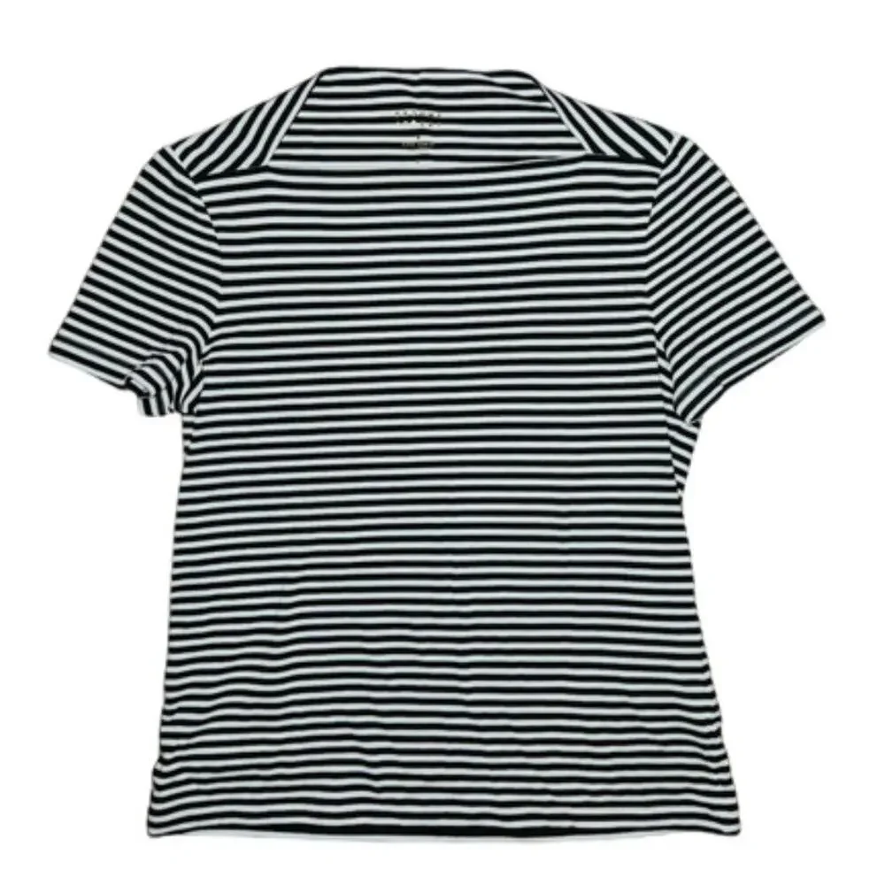 Kate Spade New York Striped Squared Neckline || Small